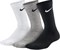 Носки Nike Youth Cotton Cushion Crew Moist (3 Pairs) White/Black/Grey SX4719-967 - фото 22505