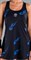 Платье женское Hydrogen FLAMES Dress Black/Bluette  T01510-A59 (L) - фото 27085