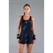 Платье женское Hydrogen FLAMES Dress Black/Bluette  T01510-A59 - фото 27086