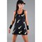 Платье женское Hydrogen FLAMES Dress Black/Yellow Fluo  T01510-D56 - фото 27092