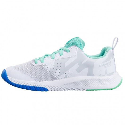 Кроссовки детские Babolat Pulsion All Court White/Biscay Green
