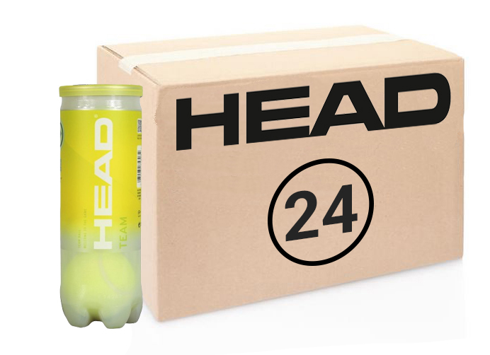 Мячи теннисные в коробке Head Team (3X24) Balls