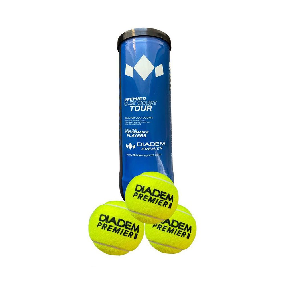 Мячи теннисные Diadem Premier Clay Court Tour 3 Balls