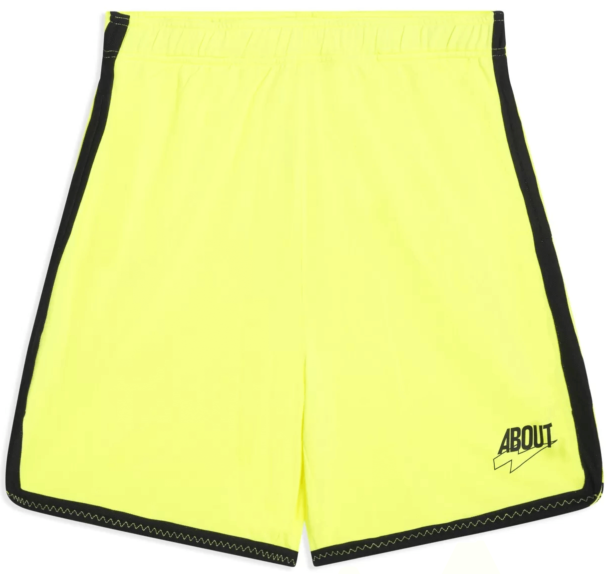 Шорты мужские About Tech Kick Black/Fluo Yellow