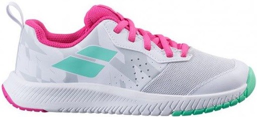 Кроссовки детские Babolat Pulsion All Court White/Red Rose