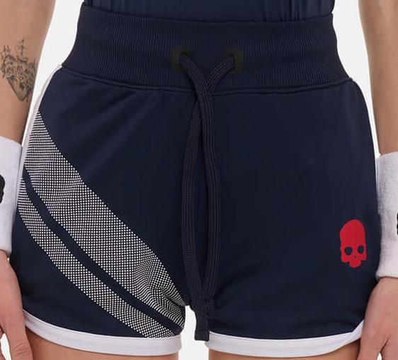 Шорты женские Hydrogen SPORT STRIPES TECH Blue Navy/White