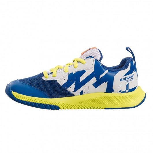 Кроссовки детские Babolat Pulsion All Court Dark Blue/Sulphur Spring