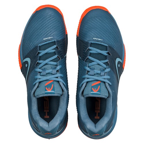 Кроссовки мужские Head Revolt Pro 4.0 Clay Bluestone/Orange
