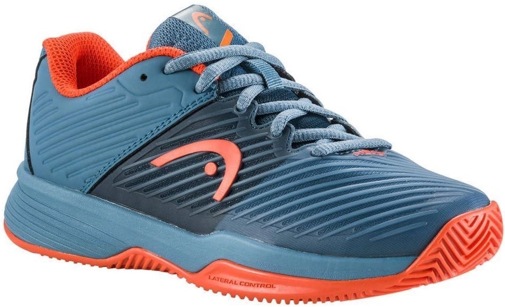 Кроссовки детские Head REVOLT PRO 4.0 Clay Bluestone/Orange
