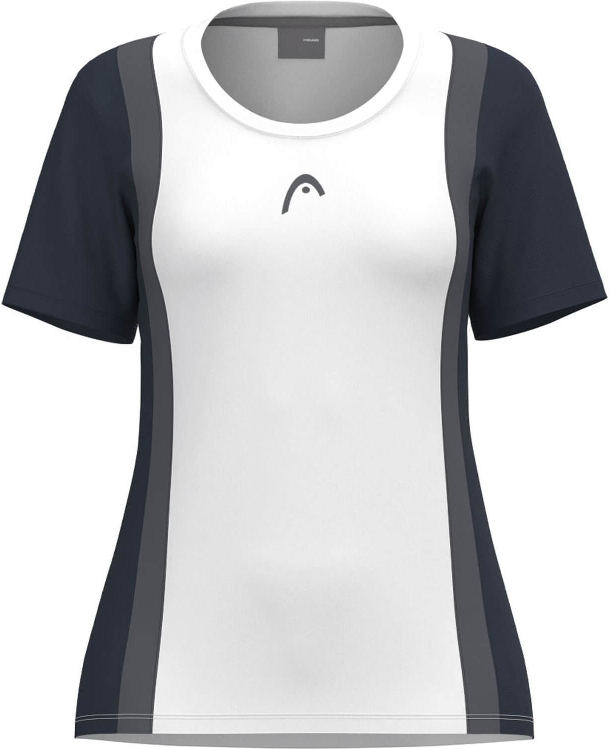 Футболка для девочек Head CLUB 25 Navy/White