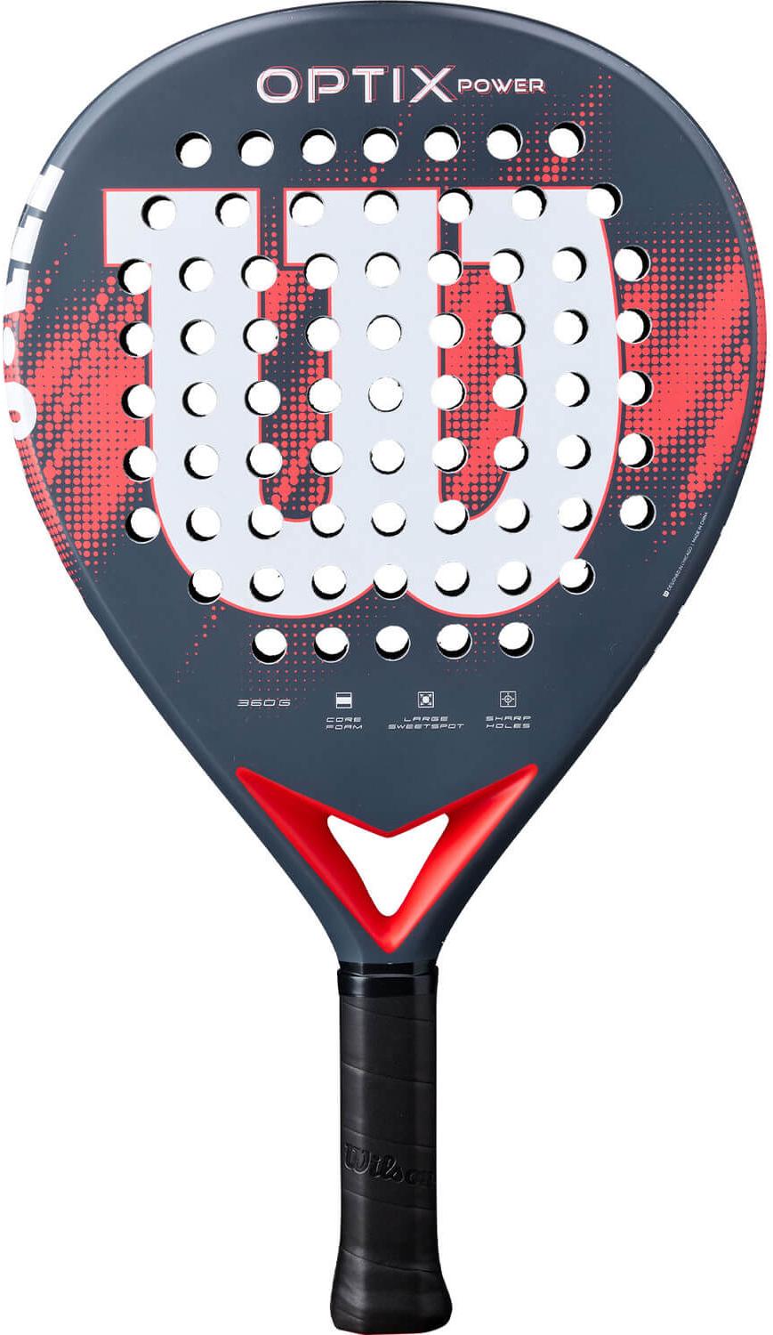 Ракетка для падел-тенниса Wilson OPTIX V2 POWER Red