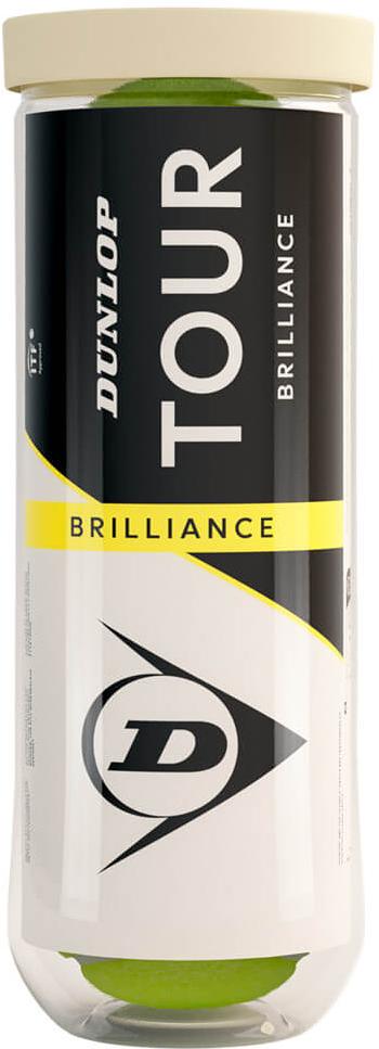 Мячи теннисные Dunlop Tour Brilliance 3 Balls  601620