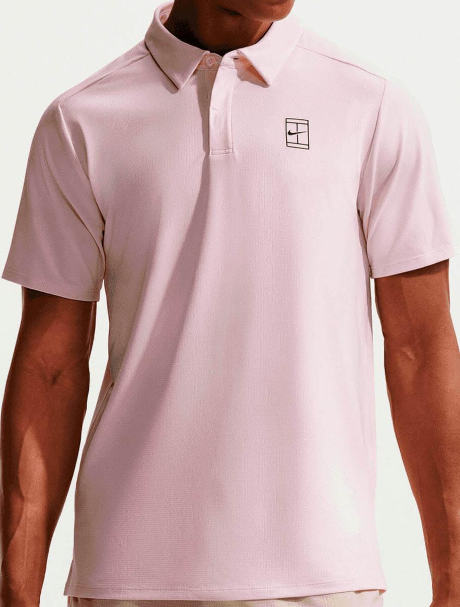 Поло мужское Nike Court Advantage Polo Pink