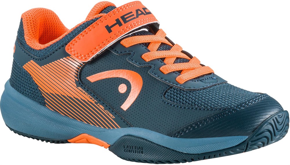 Кроссовки детские Head Sprint Velcro 3.0 Bluestone/Orange