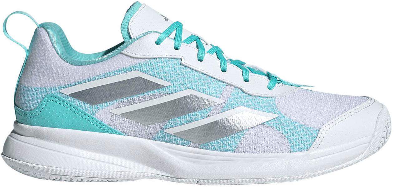 Кроссовки женские Adidas AvaFlash Cloud White/Silver Metallic/Flash Aqua