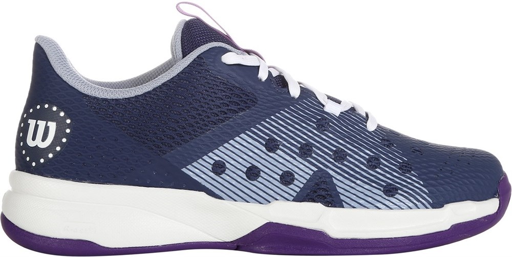 Кроссовки женские Wilson Hurakn Team Deep Cobalt/White/Royal Lilac