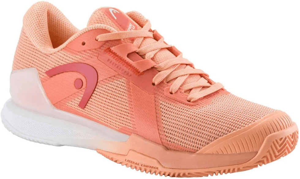 Кроссовки женские Head Sprint Pro Clay 4.0  Coral/White