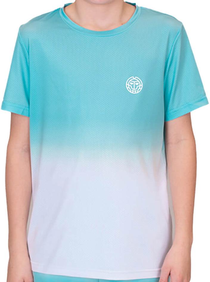 Футболка для мальчиков Bidi Badu Crew Gradiant Aqua/White