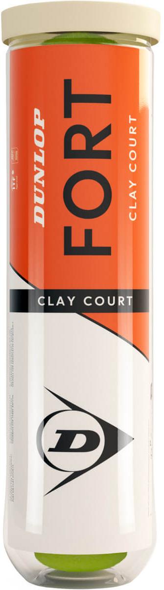 Мячи теннисные Dunlop Fort Clay Court 4B