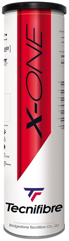 Мячи теннисные Tecnifibre X-ONE 4 Balls metal