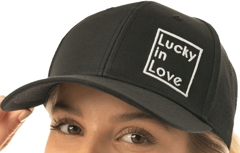 Кепка теннисная Lucky in Love BLK One Size  CH002-001