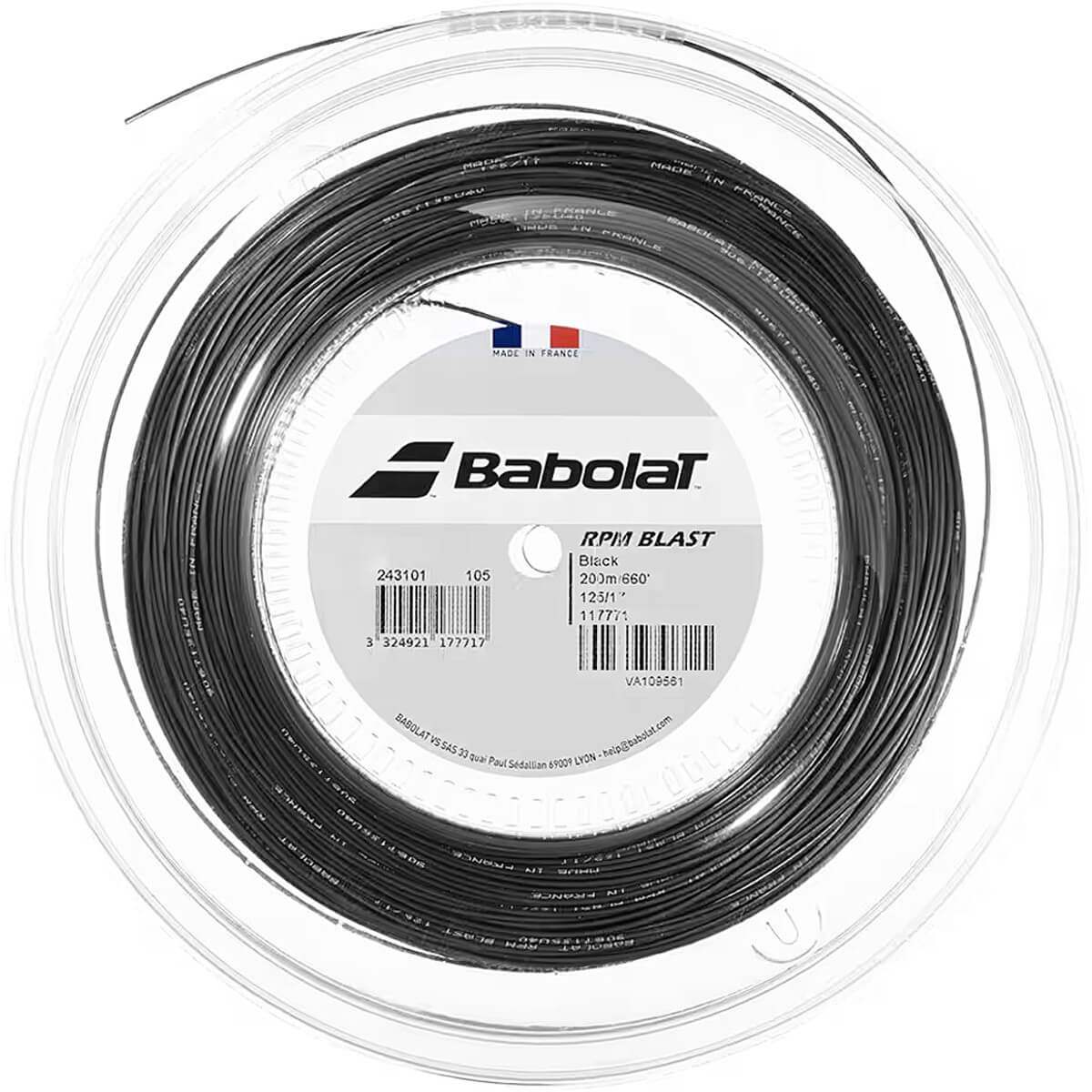 Струна теннисная Babolat RPM Blast 1.25 (200 метров)