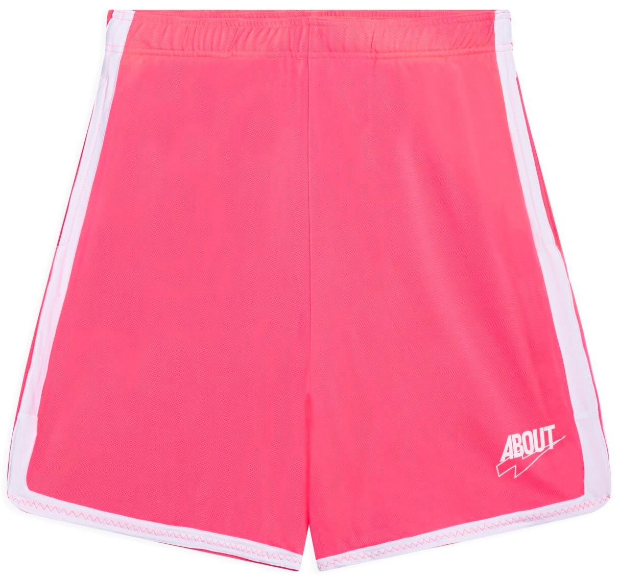 Шорты мужские About Tech Kick White/Fluo Pink