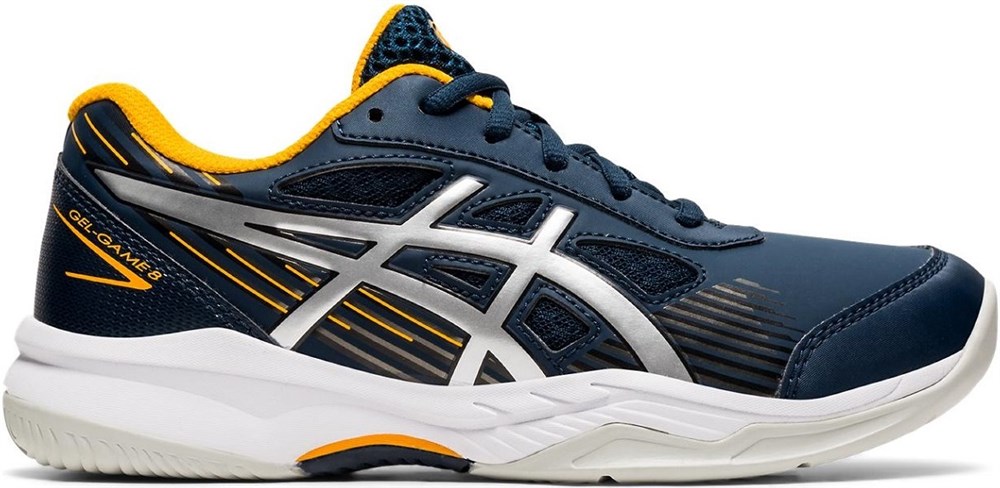 Кроссовки детские Asics Gel-Game 8 GS French Blue/Pure Silver