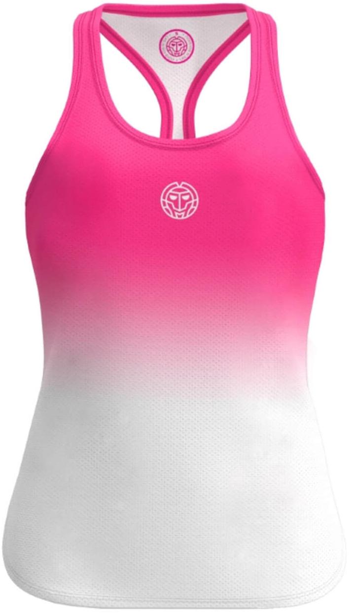 Майка для девочек Bidi Badu Crew Gradiant Pink/White