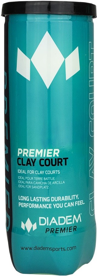 Мячи теннисные Diadem Premier Clay Court 3 Balls