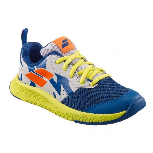 Кроссовки детские Babolat Pulsion All Court Dark Blue/Sulphur Spring