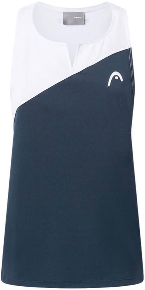 Топ для девочек Head SPIRIT Tank Top White/Navy