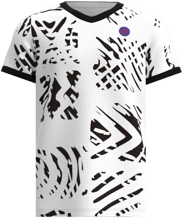 Футболка для мальчиков Bidi Badu Melbourne V-Neck White/Black  B1620002-WHBK