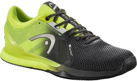 Кроссовки мужские Head Sprint Pro 3.0 SF Clay Black/Lime