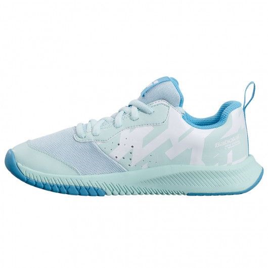 Кроссовки детские Babolat Pulsion All Court White/Honeydew