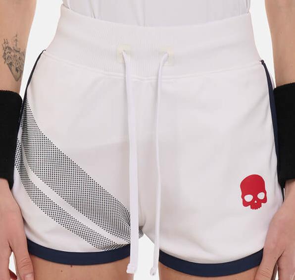 Шорты женские Hydrogen SPORT STRIPES TECH White/Blue Navy