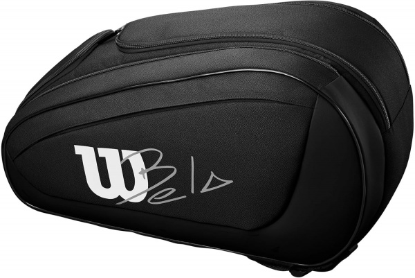 Сумка для падел-тенниса Wilson Bela Super Tour Padel Bag Black/White