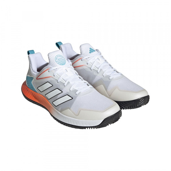 Кроссовки мужские Adidas Defiant Speed Clay Ftwr White/Preloved Red
