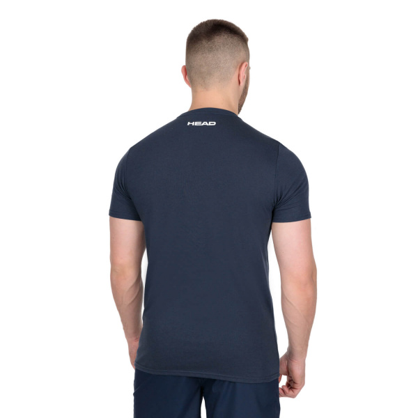 Футболка мужская Head TYPO Dark Blue  811432-DB  su22