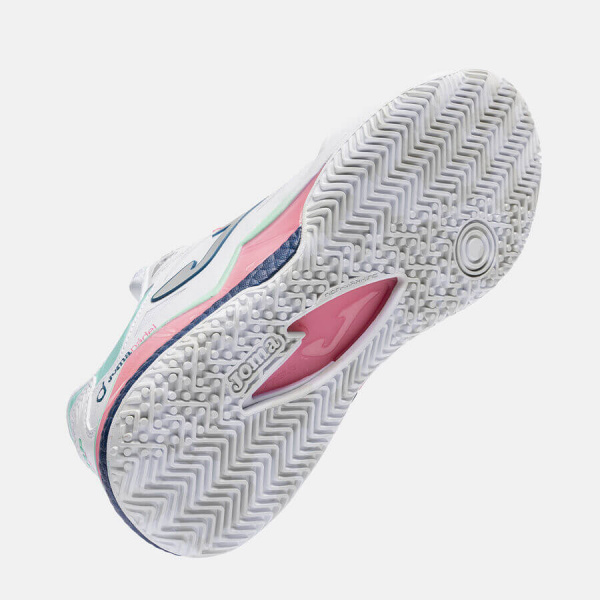 Кроссовки женские для падел Joma SPIN Lady White/Mint/Rose