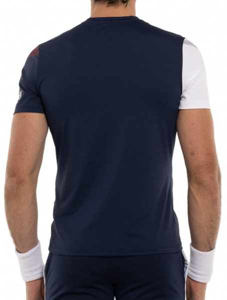 Футболка мужская Hydrogen SPORT STRIPES Tech Blue Navy/White/Rsd TT0005-L86