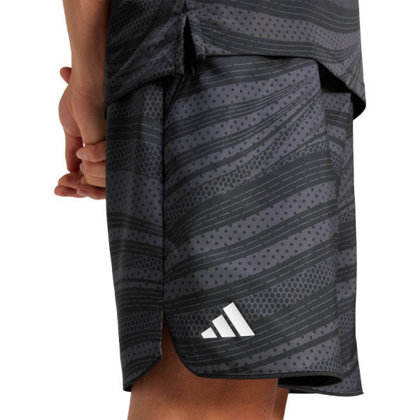 Шорты мужские Adidas Club Climacool Graphic 7in Shorts Carbon/Black
