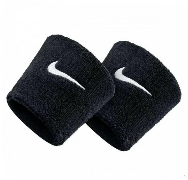 Напульсники Nike короткие Black/White