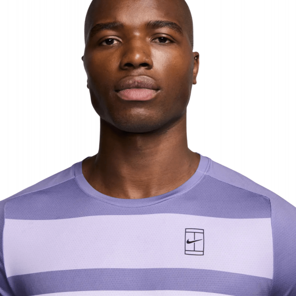 Футболка мужская Nike Court Dri-Fit Tee Dusty Amethyst/White/Black