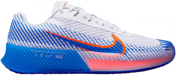 Кроссовки мужские Nike Zoom Vapor 11 HC White/Hyper Royal