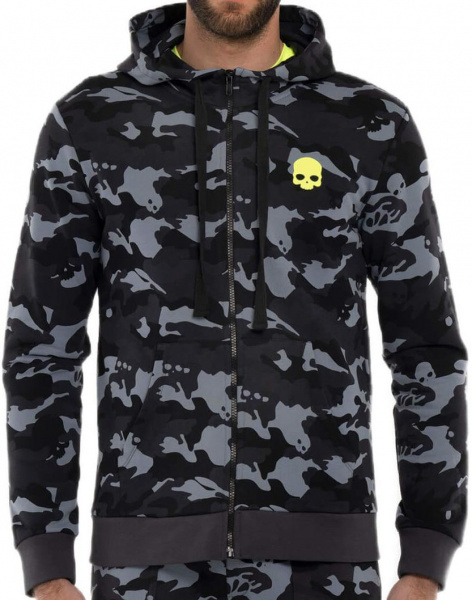 Кофта на молнии мужская Hydrogen Urban Army FZ Anthracite Camouflage