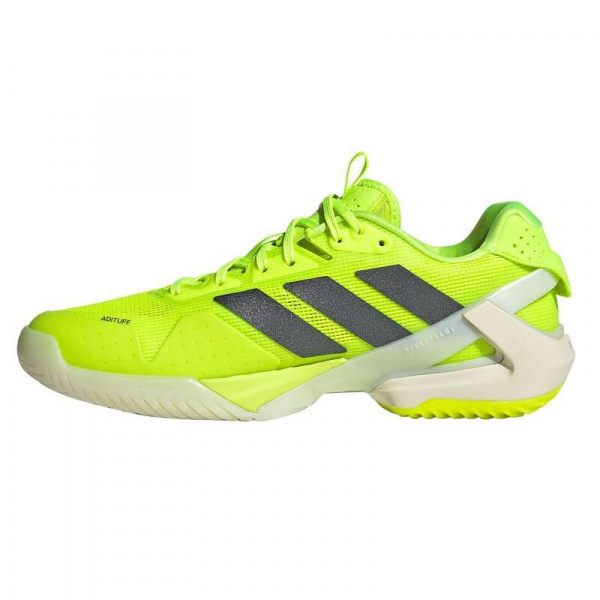 Кроссовки женские Adidas Adizero Ubersonic 5 Lucid Lemon/Iron Metal/ White