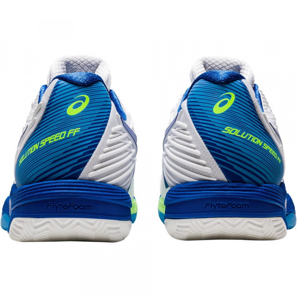 Кроссовки мужские Asics Solution Speed FF 2 Clay White/Tuna Blue