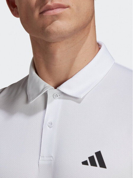 Поло мужское Adidas Train Essentials White/Black