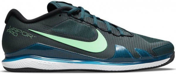 Кроссовки мужские Nike Zoom Vapor Pro Clay Dark Teal Green/Green/White/Black